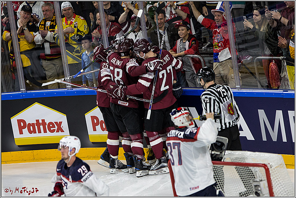 IIHF WM 2017, Lettland - USA, 13.05.2017